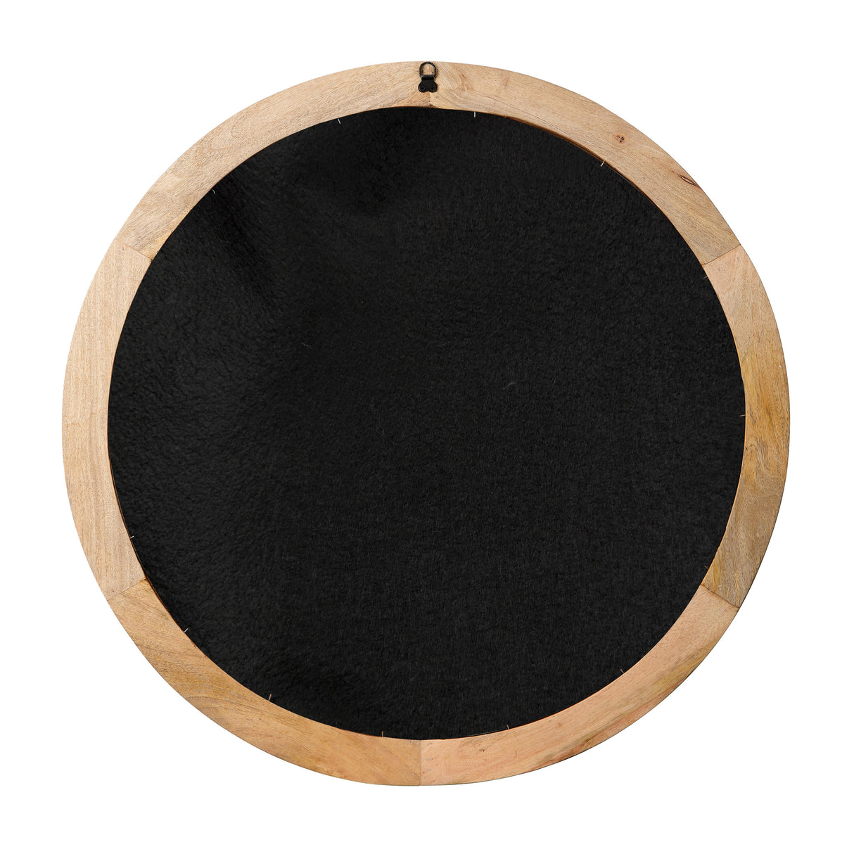 Jamie Young Relief Wood Carved Round Wall Mirror