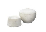 Jamie Young Bennett Marble Medium Storage Bowl w/ Lid