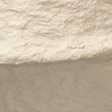 Jamie Young Field Cotton Mache Low Decorative Bowl, Cream