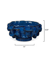 Jamie Young Helios Ceramic Decorative Bowl, Blue