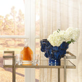 Jamie Young Helios Ceramic Decorative Vase, Blue