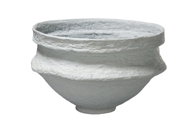 Jamie Young Landscape Cotton Mache Large Decorative Bowl, Blue