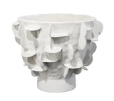 Jamie Young Helios Ceramic Decorative Vase, White
