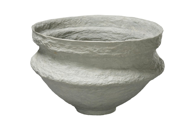 Jamie Young Landscape Cotton Mache Large Decorative Bowl, Green