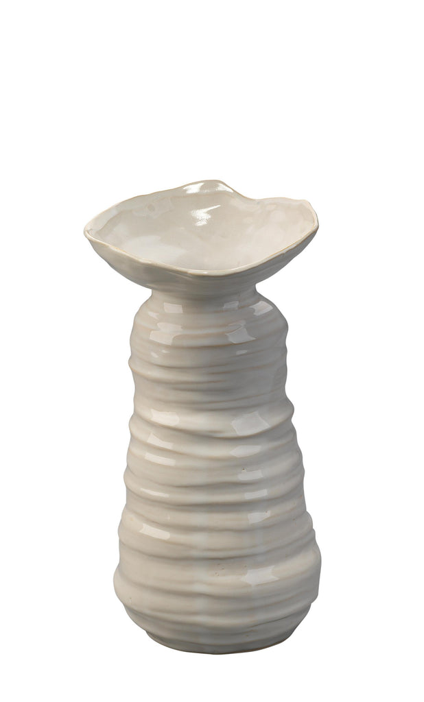 DecoratorsBest Marine Ceramic Vase, Medium