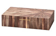 Jamie Young Palm Marquetry Decorative Box
