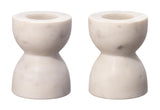 Jamie Young Petit Marble Candlesticks (set of 2)