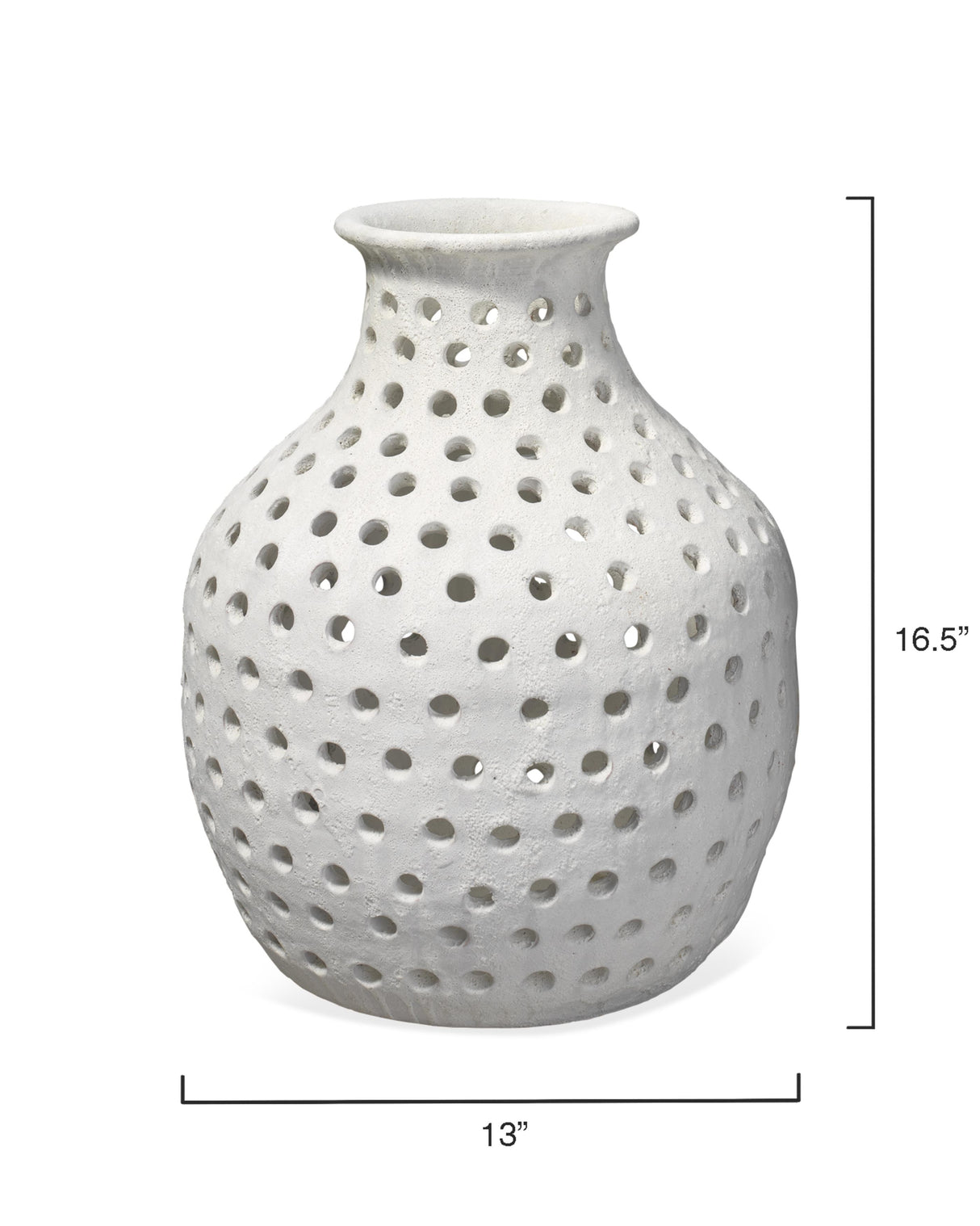 Jamie Young Porous Ceramic Vase, Small