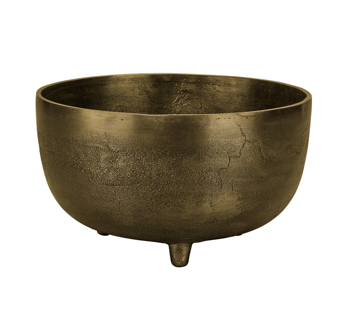 Jamie Young Relic Metal Large Footed Decorative Bowl
