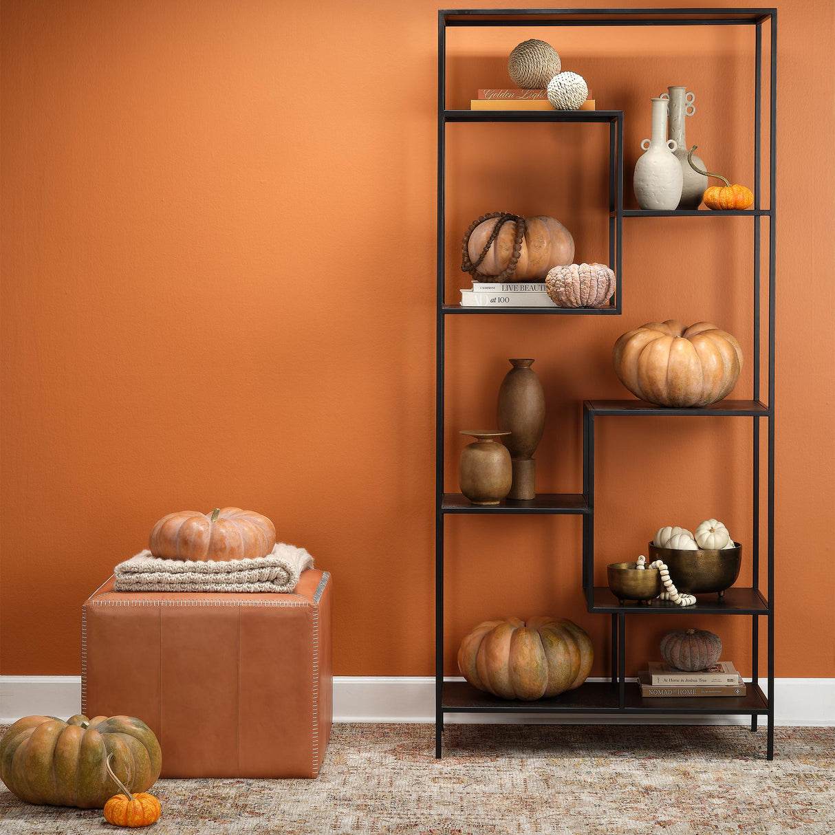 Jamie Young Relic Metal Large Footed Decorative Bowl