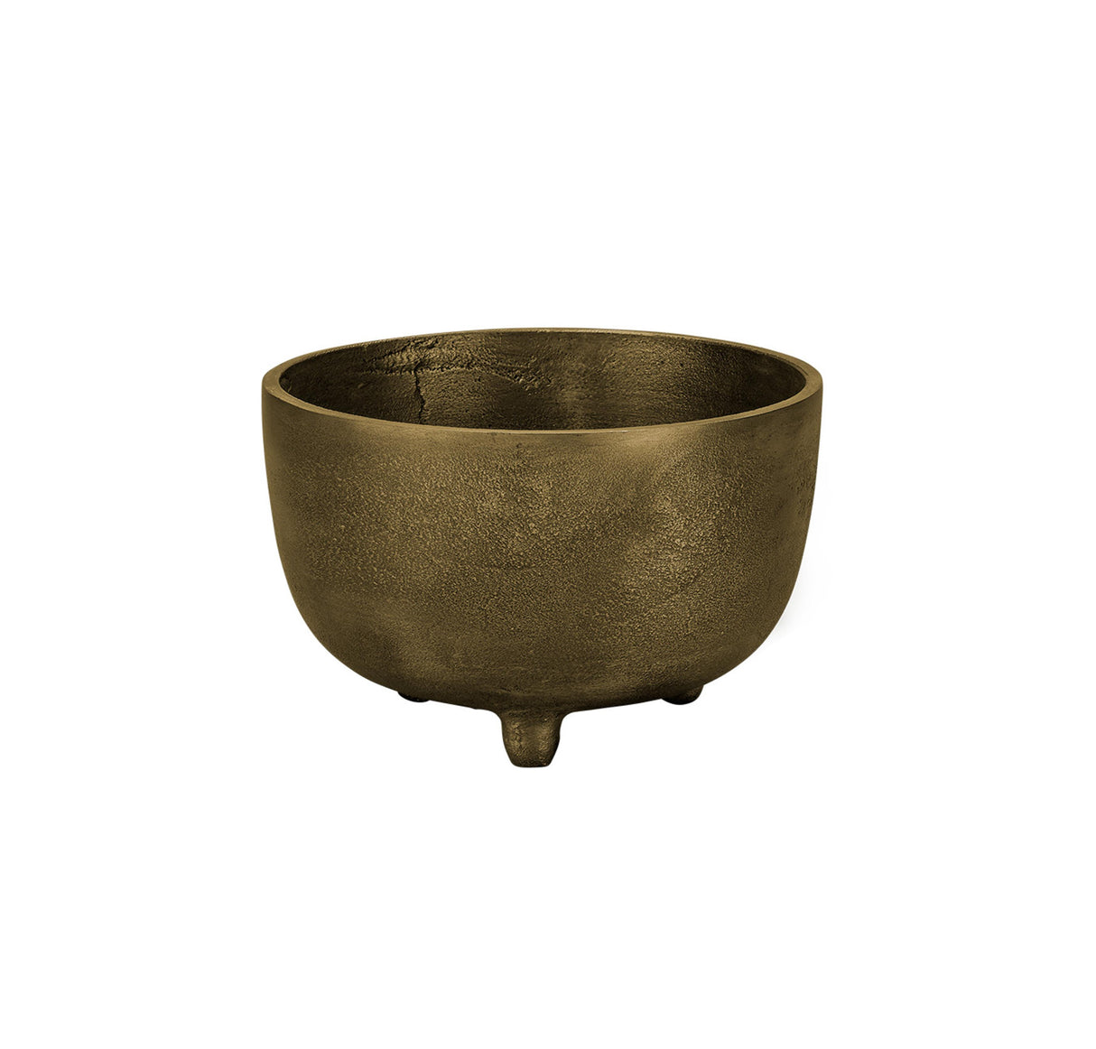 Jamie Young Relic Metal Small Footed Decorative Bowl