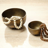 Jamie Young Relic Metal Small Footed Decorative Bowl