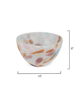 Jamie Young Watercolor Glass Decorative Bowl, Medium