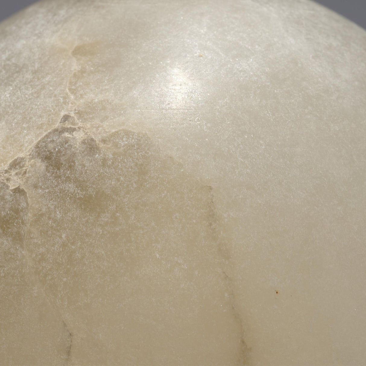 Jamie Young Holt Alabaster Table Lamp with Linen Shade