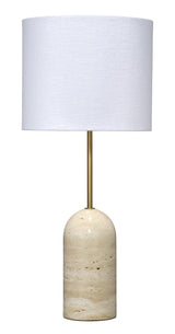 Jamie Young Holt Travertine Table Lamp