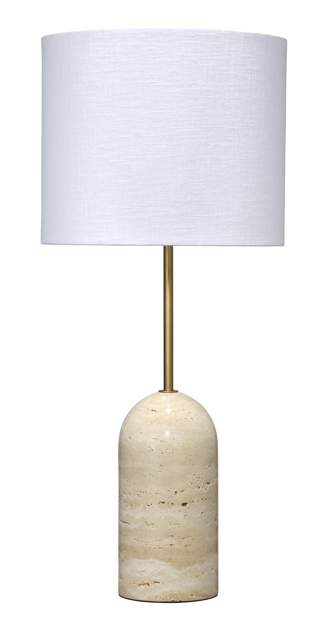 Jamie Young Holt Travertine Table Lamp