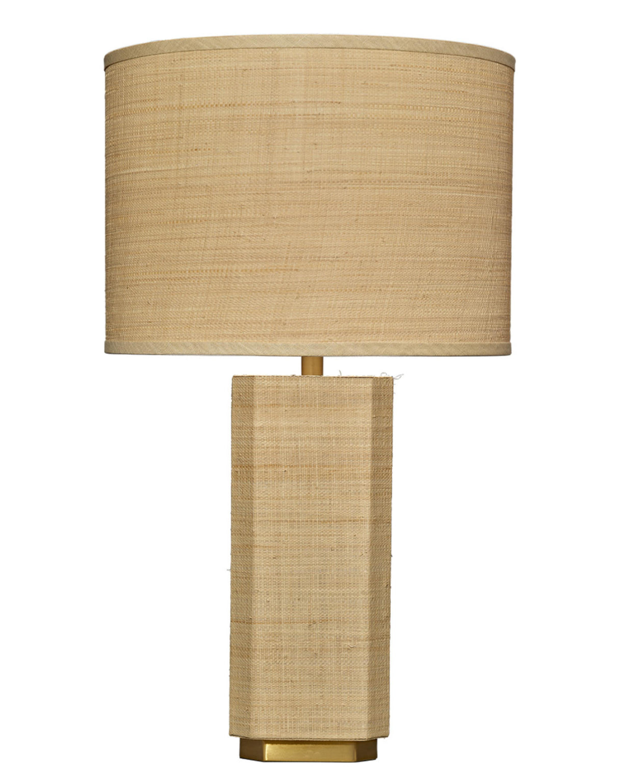 Jamie Young Utopia Raffia Table Lamp with Raffia Shade