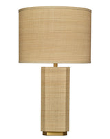 Jamie Young Utopia Raffia Table Lamp with Raffia Shade