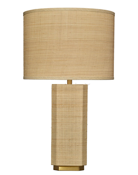 Jamie Young Utopia Raffia Table Lamp with Raffia Shade