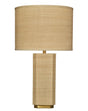 Jamie Young Utopia Raffia Table Lamp with Raffia Shade