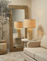 Jamie Young Utopia Raffia Table Lamp with Raffia Shade