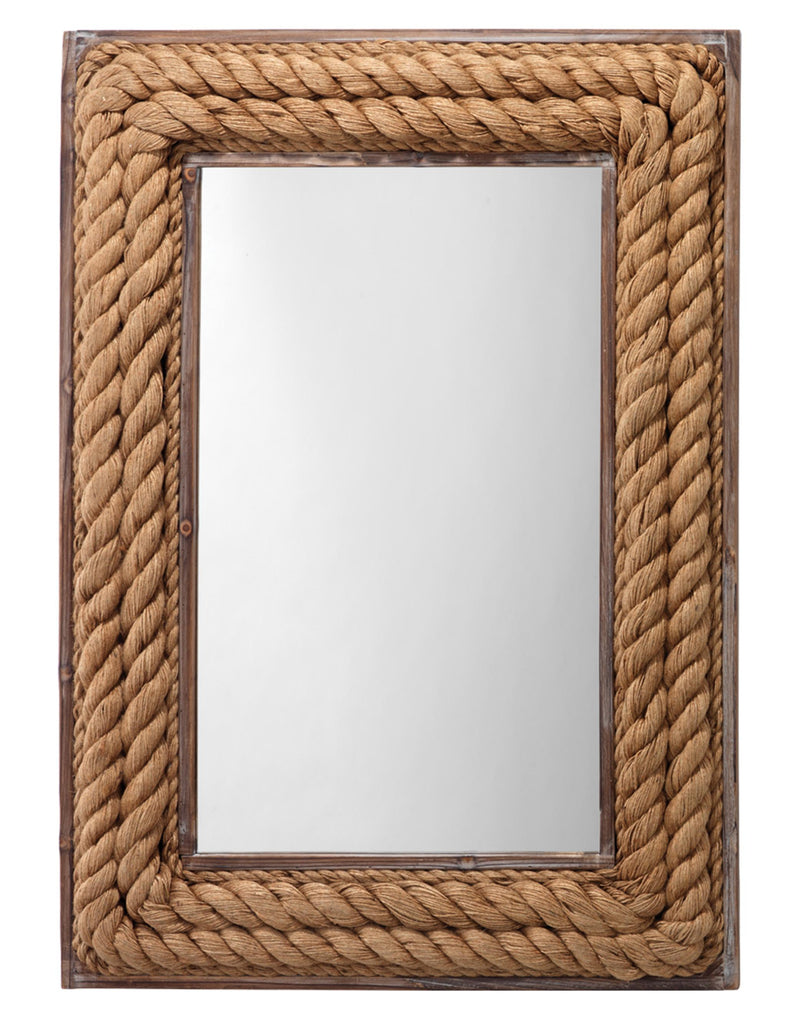 DecoratorsBest Rectangle Jute Mirror