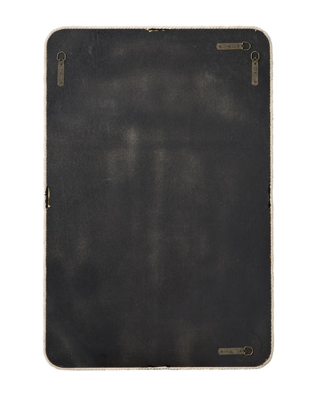 Jamie Young Contrast Jute Rectangle Mirror