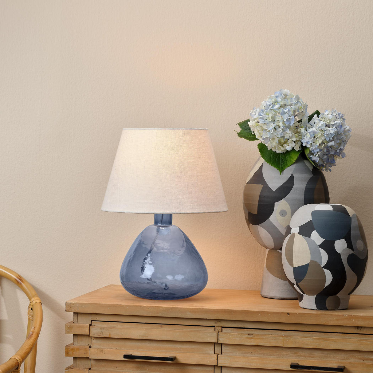 Jamie Young Demi Blown Glass Table Lamp