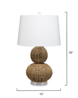 Jamie Young Sebastian Seagrass Table Lamp