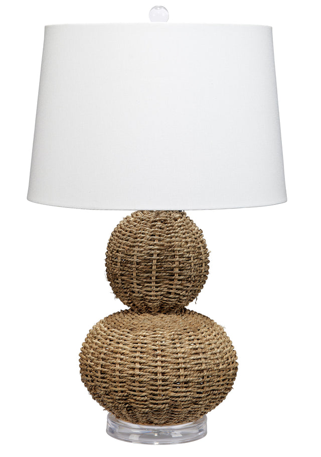 Jamie Young Sebastian Seagrass Table Lamp