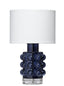 Jamie Young Seltzer Blown Glass Table Lamp, Blue
