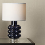 Jamie Young Seltzer Blown Glass Table Lamp, Blue