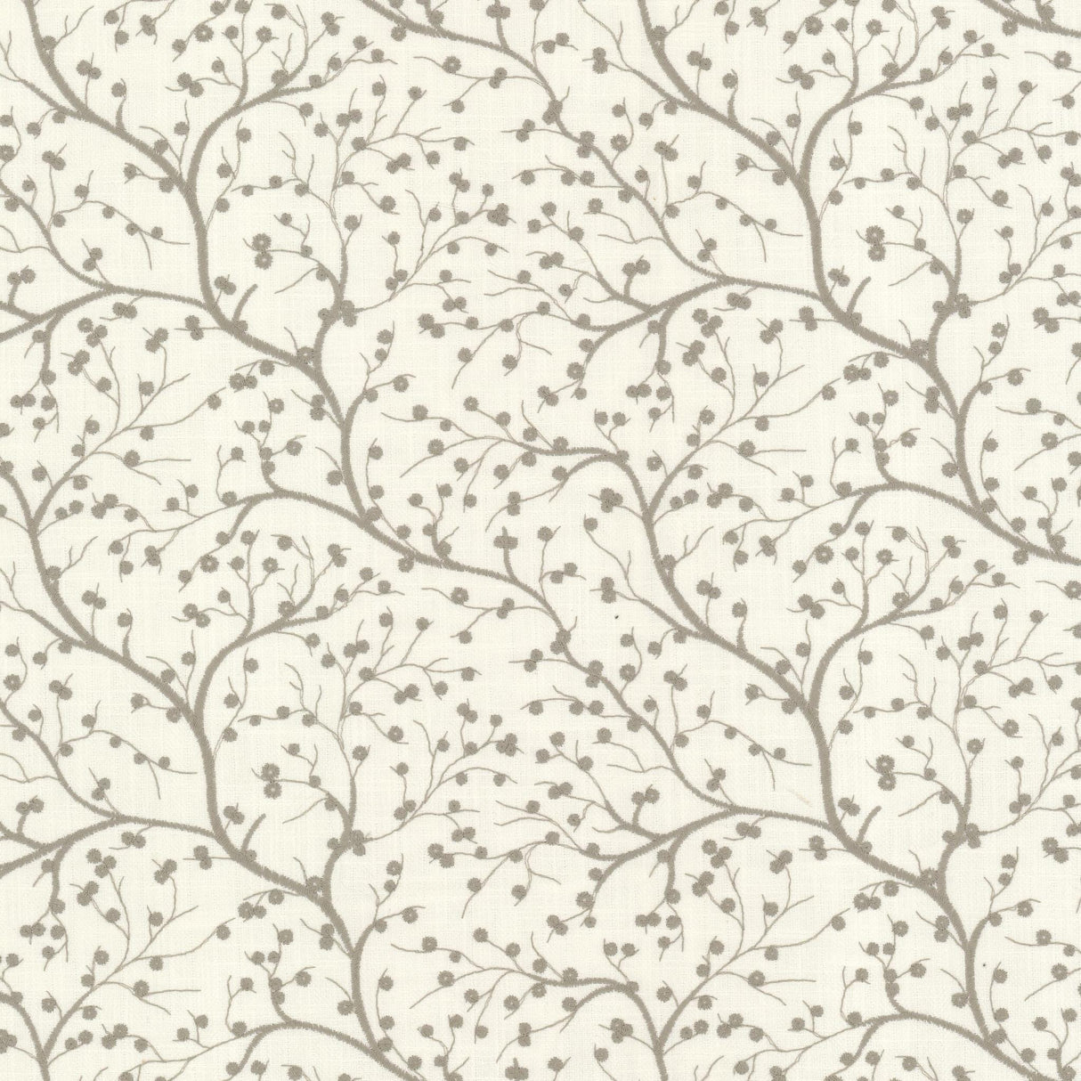 Stout CRUMPET PEWTER Fabric