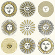 Cole & Son SOLI CREAM & GOLD Wallpaper
