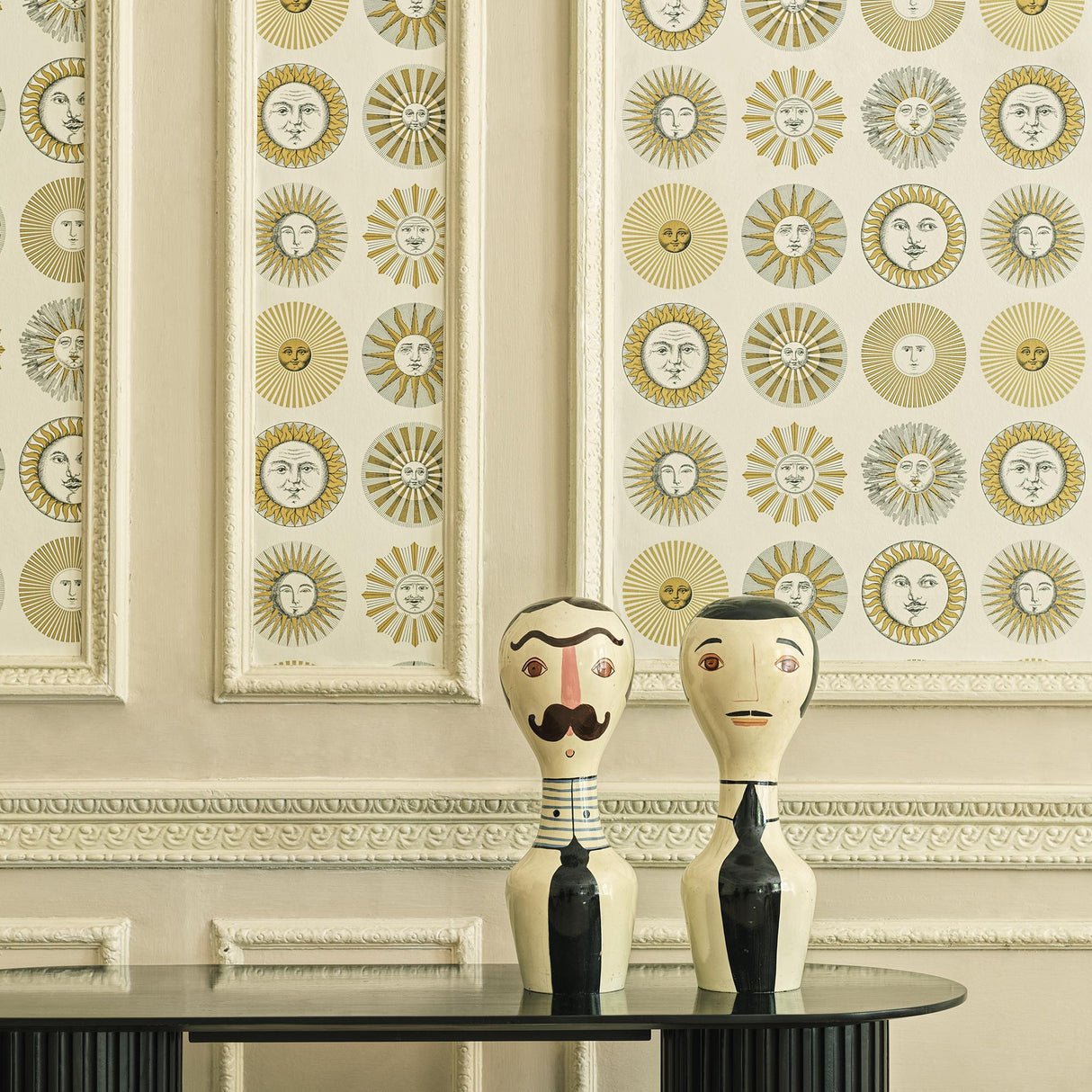 Cole & Son SOLI CREAM & GOLD Wallpaper
