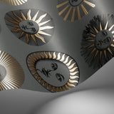 Cole & Son SOLI SAGE & ROSE GOLD Wallpaper