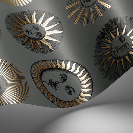 Cole & Son SOLI SAGE & ROSE GOLD Wallpaper