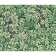Cole & Son FOGLIE E SCIMMIE GREEN Wallpaper