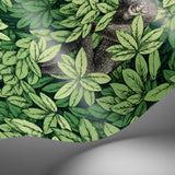 Cole & Son FOGLIE E SCIMMIE GREEN Wallpaper