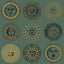 Cole & Son SOLI EMERALD & GOLD Wallpaper