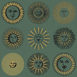 Cole & Son SOLI EMERALD & GOLD Wallpaper