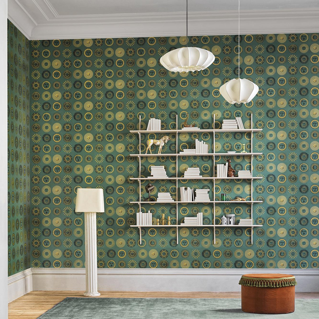Cole & Son SOLI EMERALD & GOLD Wallpaper