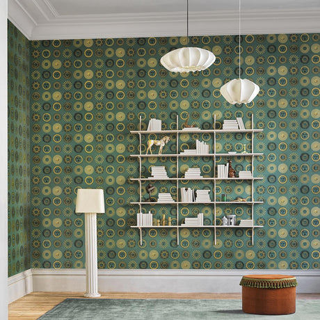 Cole & Son SOLI EMERALD & GOLD Wallpaper
