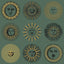 Cole & Son SOLI EMERALD & GOLD Wallpaper