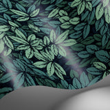 Cole & Son FOGLIE E CIVETTE VIRIDIAN Wallpaper