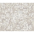 Cole & Son FOGLIE E CIVETTE WHITE Wallpaper