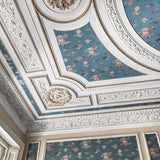 Cole & Son SOLI E NUVOLE TEAL Wallpaper