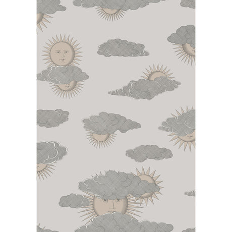 Cole & Son SOLI E NUVOLE BEIGE Wallpaper