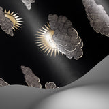 Cole & Son SOLI E NUVOLE GOLD SILVER Wallpaper