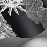 Cole & Son VISTA MEDITERRANEA CHARCOAL Wallpaper